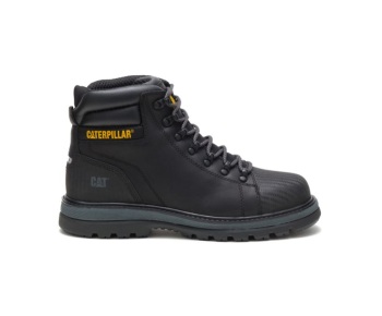 Caterpillar Kängor Rea - Foxfield Steel Toe Arbetsskor Herr Svarta LIU-574180